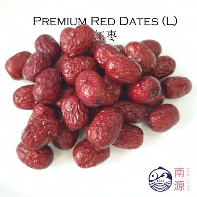 [N.G] 1kg Premium Natural Red Dates Size L Seed