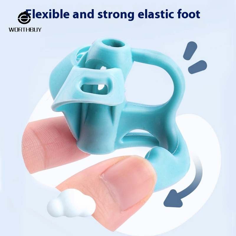 Ergonomic năm ngón tay kẹp giữ bút cho trẻ em viết sửa chữa và đào tạo kỹ năng
