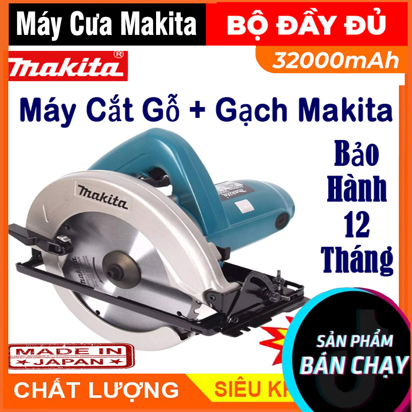 Máy cưa đĩa Makita Công Suất 1200W , Máy cắt gỗ cầm tay Makita Máy Cắt Gỗ Makita Hàng Chất lượng cao