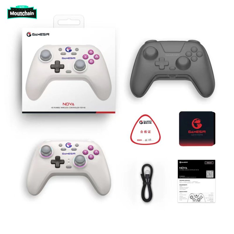 Game Controller Wireless/Wired Handheld Controllers 6-axial Sensor Video Game Stick Compatible For Switch Game Console ราคา 1,181 บาท*ส่งฟรี