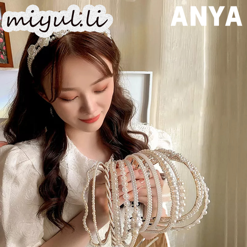 miyuli กิ๊บติดผมดอกกุหลาบสีขาว weary Pearl New high Fashion 2024 - ยี่ห้อ miyuli ราคา 13 บาท*ส่งฟรี