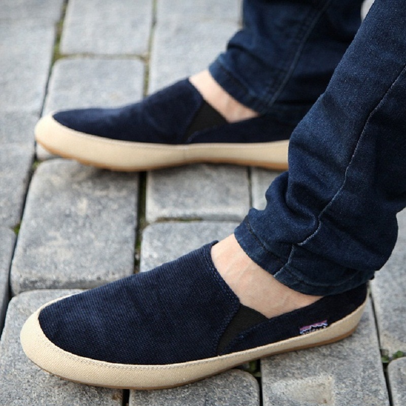 Men Sneakers 2022 Summer Loafers Breathable Canvas Shoes High Quality Casual Footwear Fashion Light Male Walking Shoes
