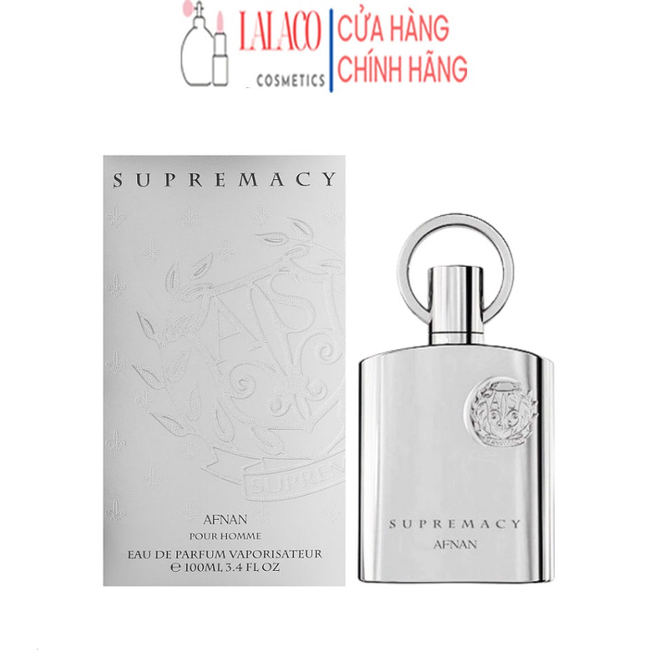 Nước Hoa Nam Afnan Supremacy Silver EDP 100ml