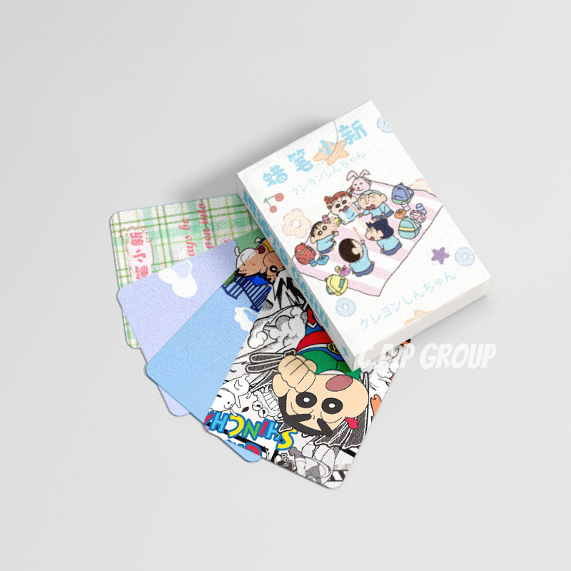 Card Shin bo góc thẻ hình cu Shin ảnh lomo album Cậu bé bút chì truyện tranh anime