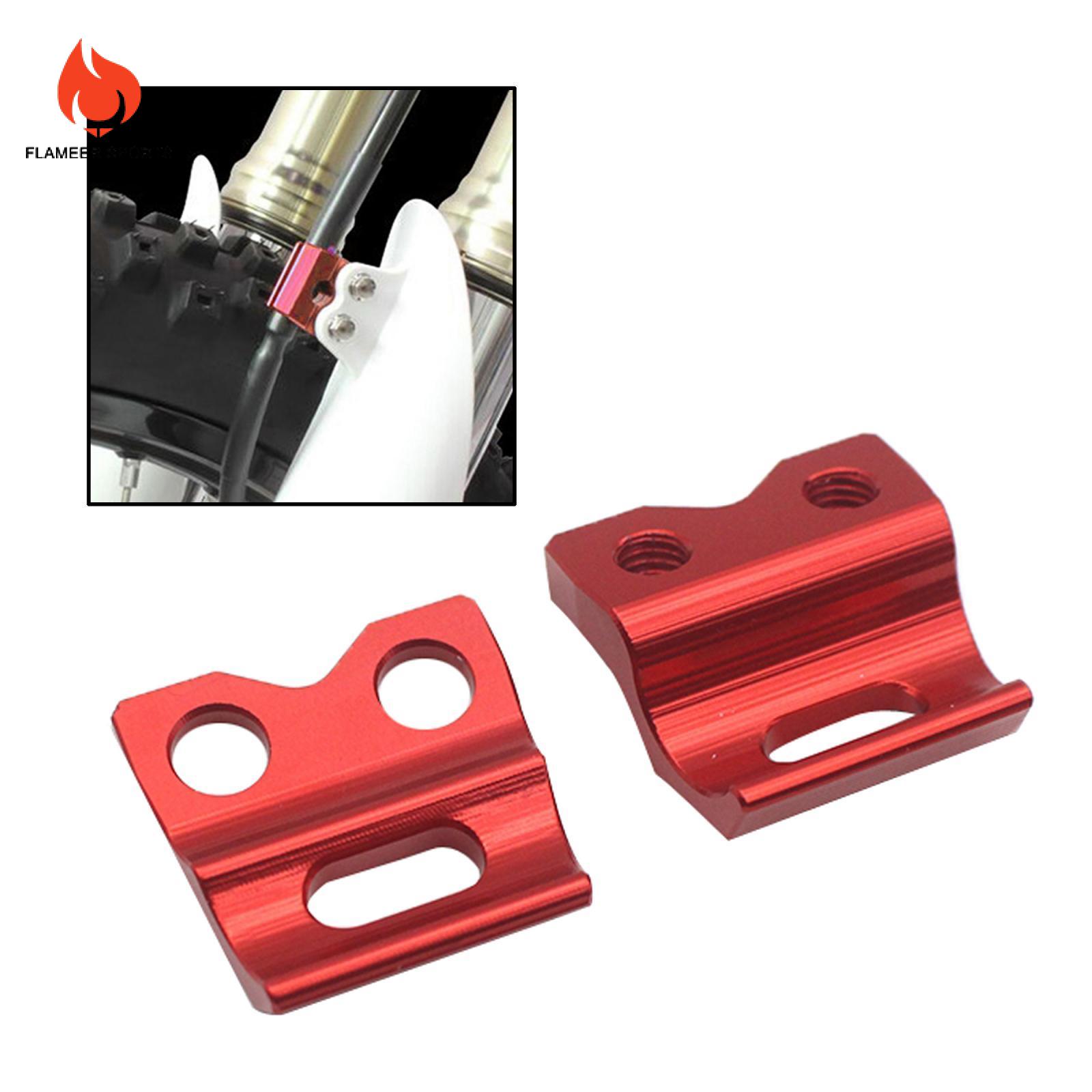 Hướng dẫn kẹp cáp phanh trước flameer cho Honda CRF 125r Đỏ