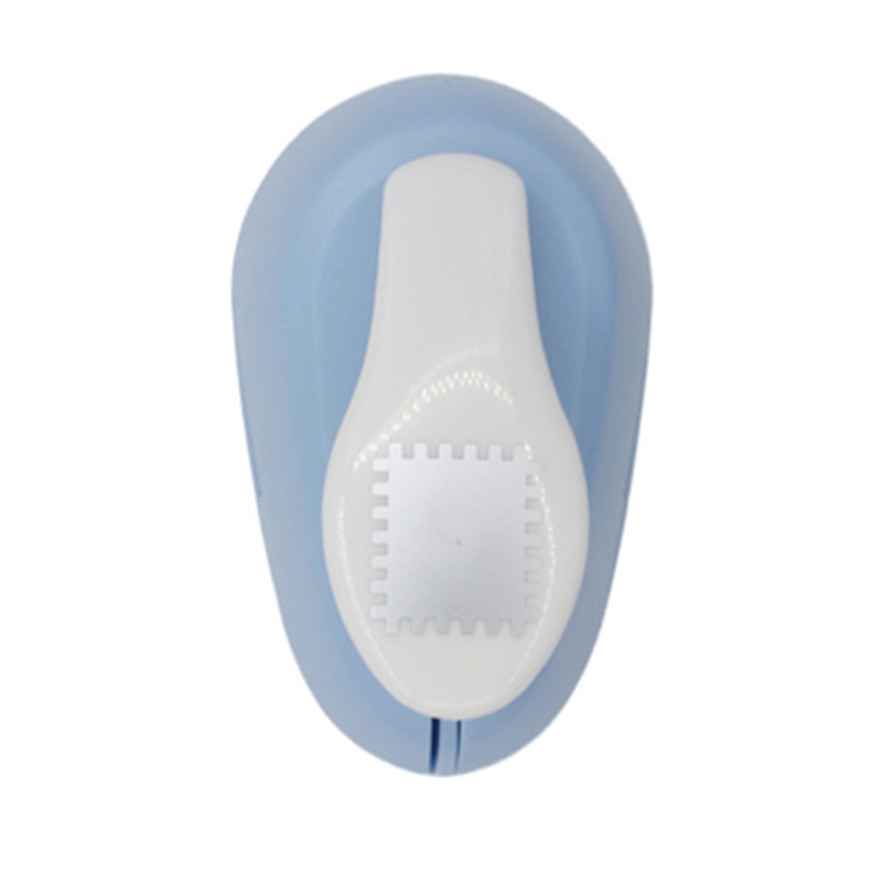 Round Hole Punch Embosser Stamp Shape Craft Punch Embossing Machine Toothed Puncher