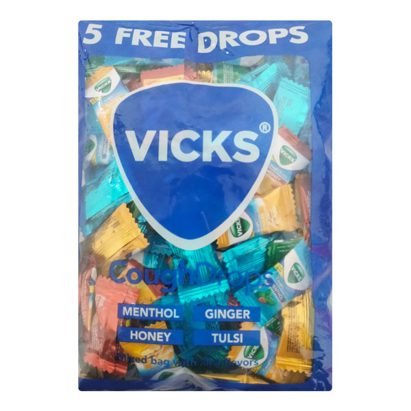 Kẹo Ngậm Thông Cổ Vicks Cough Drops 4 Mùi Kẹo Vicks Cough Drops - GlobalAuthentic