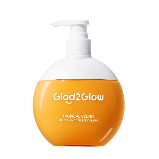 Glad2Glow Tropical Velvet Moist & Smooth Body Serum 300ml Glad2Glow Body Lotion Body Cream Handbo...