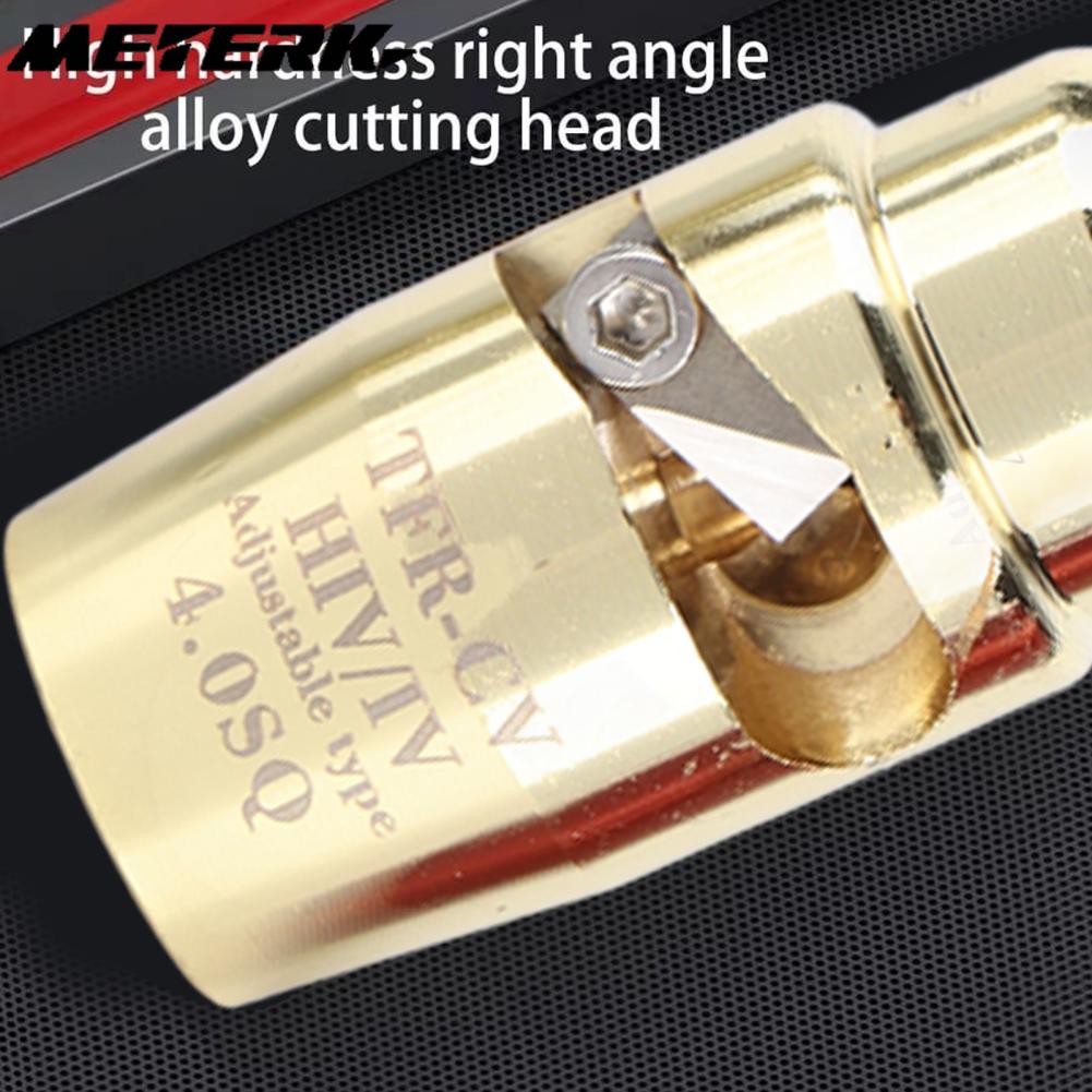 Meterk Tước và kết nối cáp nhanh có độ cứng cao Công cụ xoắn dây hợp kim nhôm 10‑33mm Chiều dài tước hiệu quả để sửa chữa ô tô