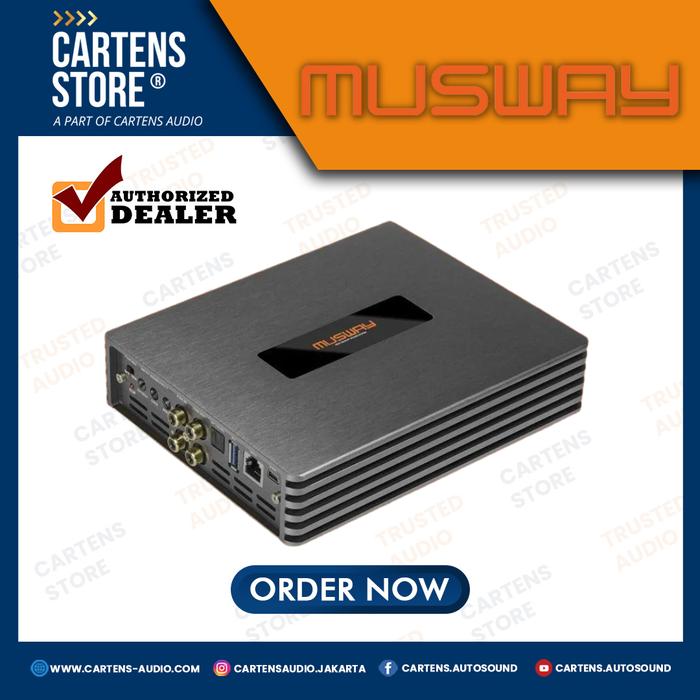 POWER BUILT IN PROCESSOR MUSWAY M6 6-8 CHANNEL BY CARTENS-STORE.COM Harga  11,920,000 Ringgit*Penghantaran Percuma