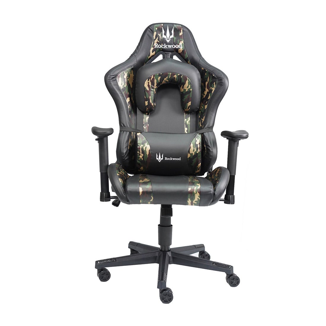 SB Design Square Rockwood Gaming chair เก้าอี้เกมมิ่ง R7908 X5C สีดำลายทหาร ราคา 4,790 บาท*ส่งฟรี
