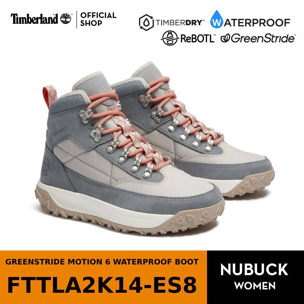 รองเท้าผู้หญิง รองเท้าแฟชั่นสุภาพสตรี Timberland Women's Greenstride Motion 6 Waterproof Boot รองเท้าเดินป่าผู้หญิง (FTTLA2K14-ES8)