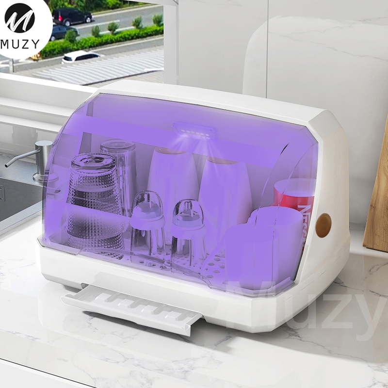 Rak Pengering Botol Bayi Anak / Pengering Botol Gelas Serbaguna /UV Dish Dryer Steriliser UV Sterilizer Baby Bottle HLB402