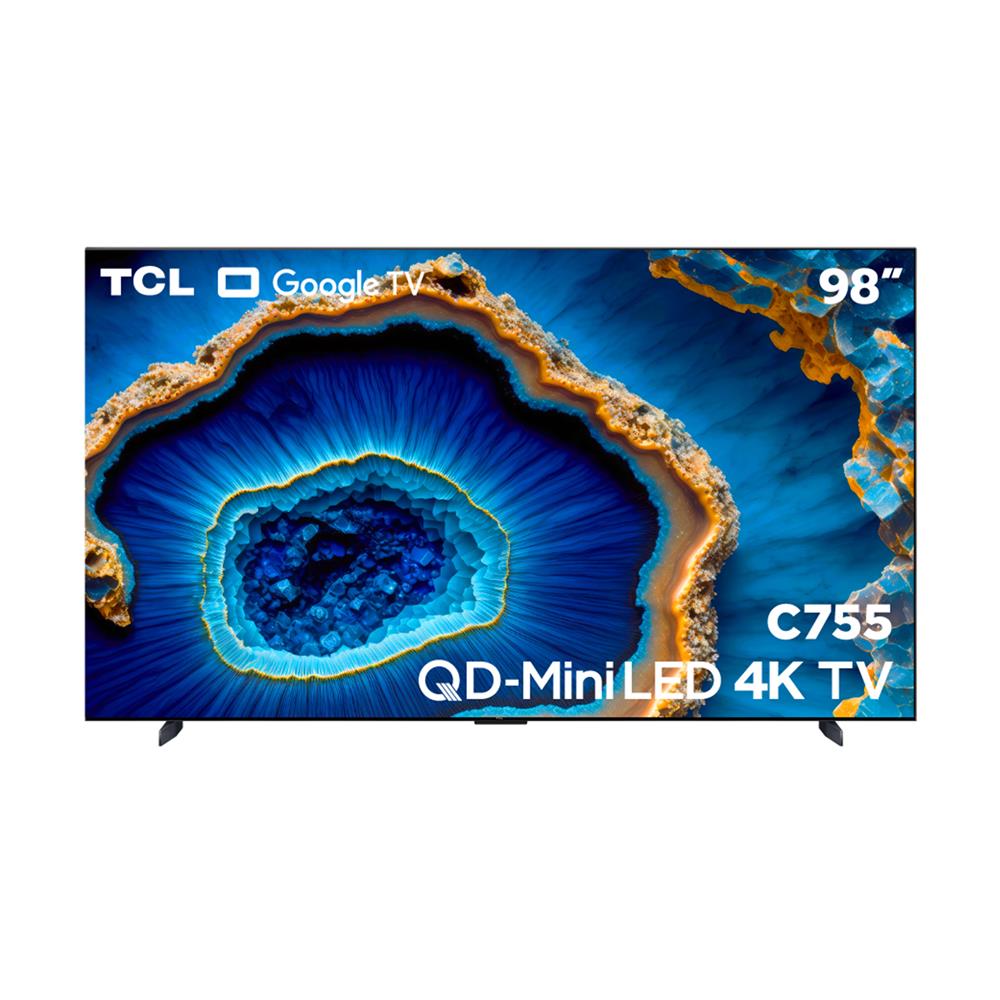 TCL GOOGLE TV มินิแอลอีดีทีวี 98 นิ้ว (4K, GOOGLE TV) 98C755 ราคา 149,990 บาท*ส่งฟรี