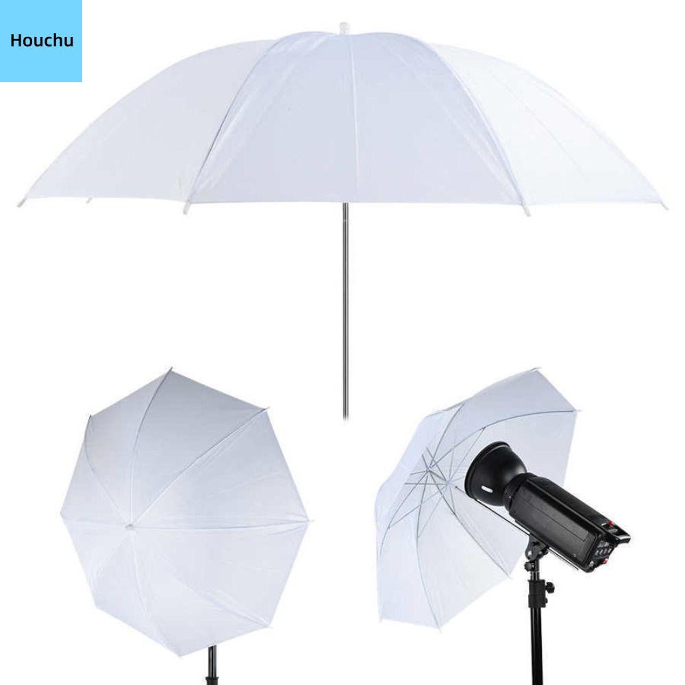 HOUCHU 50cm/ 20inch Ô chụp ảnh Tay cầm kim loại Mềm màu trắng Máy khuếch tán ô chiếu sáng Di động Dễ dàng cài đặt Đèn phản quang chụp ảnh Studio ảnh