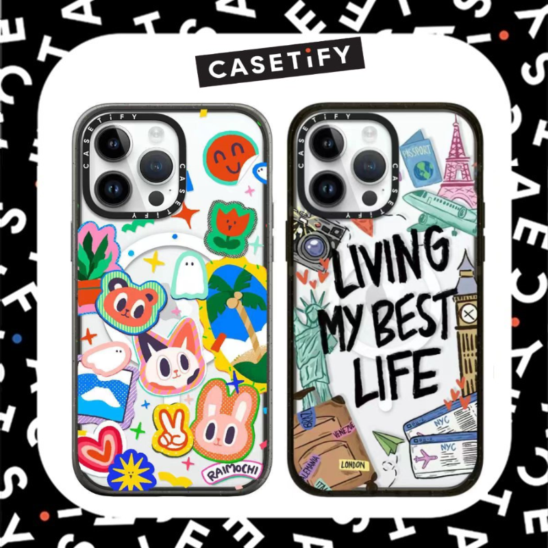  Casetify sống mô hình cuộc sống tốt nhất của tôi với MagSafe Ốp điện thoại cho Iphone 15 Pro Max   iPhone 14 Pro Max   iPhone 13 Pro Max   iPhone 12 Pro Max Vỏ bảo vệ 
