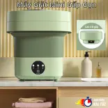 Máy Giặt Mini Gấp Gọn 6L - Tự Vắt Khô, Khử Khuẩn, Dành cho Đồ Lót/Tất Vớ/Đồ Bé - dc5235