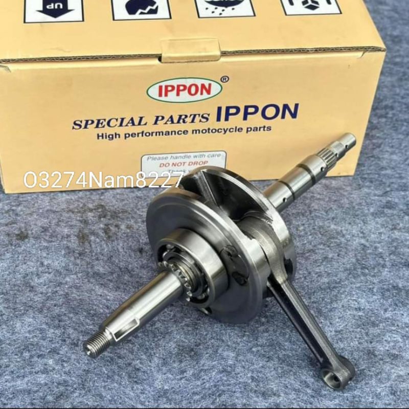 Dên đôn trục khuỷu Ippon 12ly5 xe DREAM WAVE Cub.... hàng thái