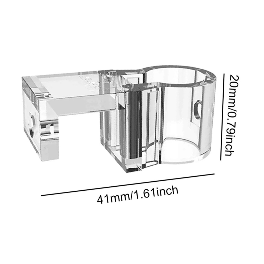 LETIGO 6Pcs Kích thước nhỏ Giá đỡ cây thủy sinh Phụ kiện bể cá máy tính Cốc hỗ trợ bể cá 6 cái Trong suốt Vườn ươm Aquascape Sử dụng bể cá - 3