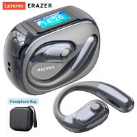 Lenovo ERAZER XF52 หูฟังแปล Bluetooth 6.0 หูฟัง AI Translate 134 ภาษาหูฟัง ​​Real-Time LED Screen HD Call สําหรับ Android/IOS