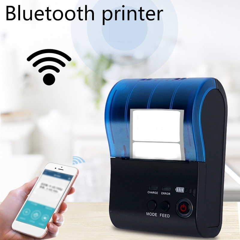 Bảng giá Thermal Printer 57mm Label Printer Handheld Portable Bluetooth Printer 1500Mah for Android and IOS (EU Plug) Phong Vũ