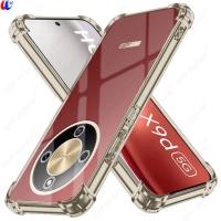 เคสสำหรับ Honor X9d ขนาด5G ฝาครอบหลังซิลิโคนคริสตัลใสนุ่มบน X9d กระสุนปืน HonorX9d X9A X9B X9C X9D เกราะป้องกัน2025กันกระแทก