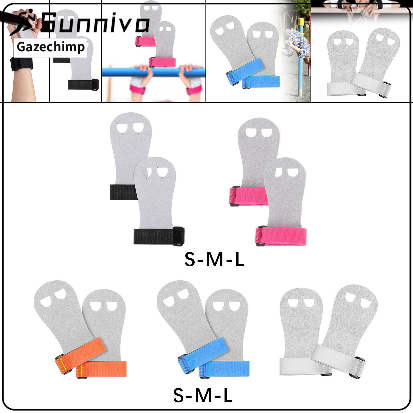 Kids Gymnastics Grips Sports Accessories Portable Athletic Lifting Hand Protectors Gloves for Fitness Weightlifting Workout ราคา 98 บาท*ส่งฟรี