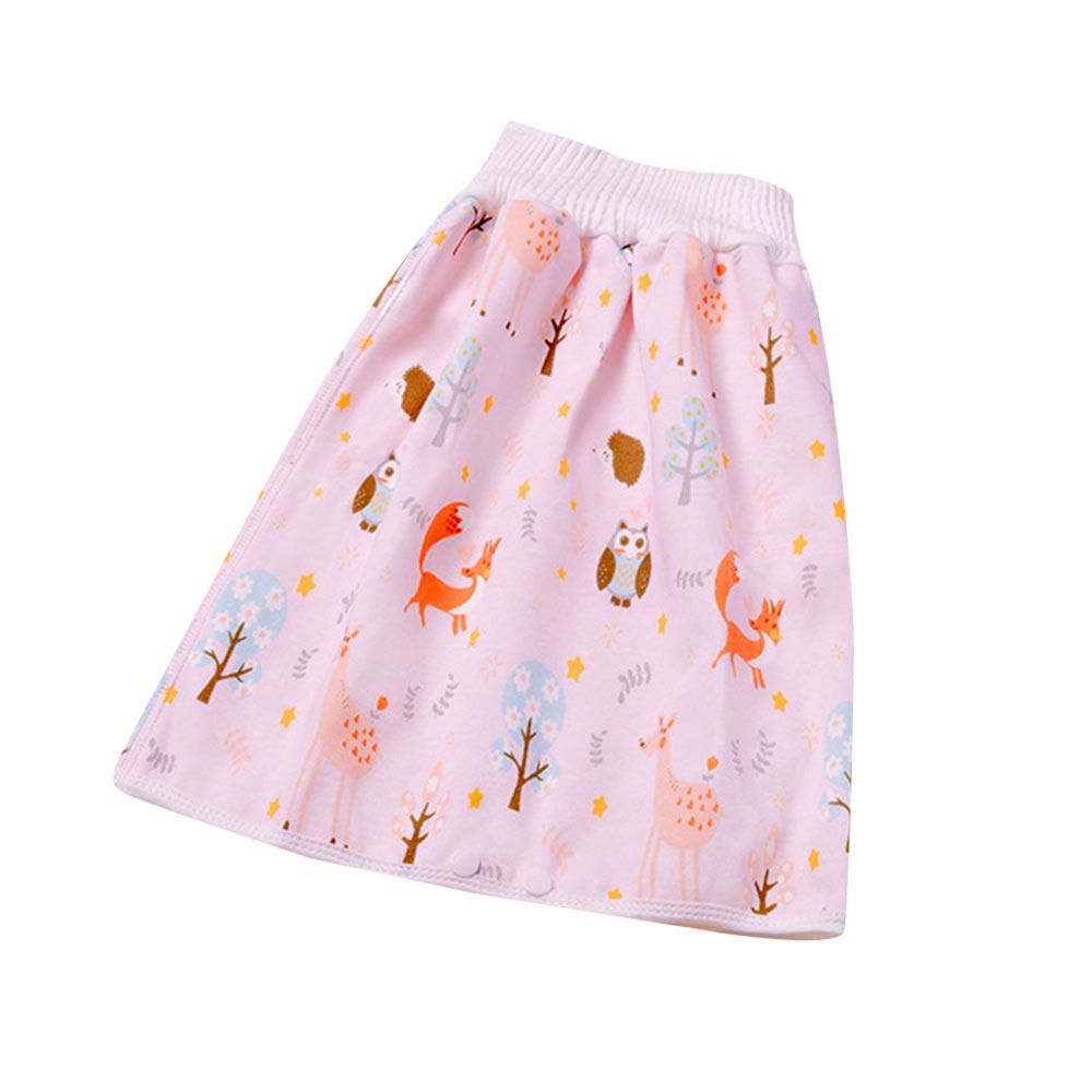 OKDEALS Waterproof Baby Diaper Waterproof Pant Leak Proof Cotton Washable Cloth Diapers Cotton Diaper Skirt Urine Training Pants for Baby - 6
