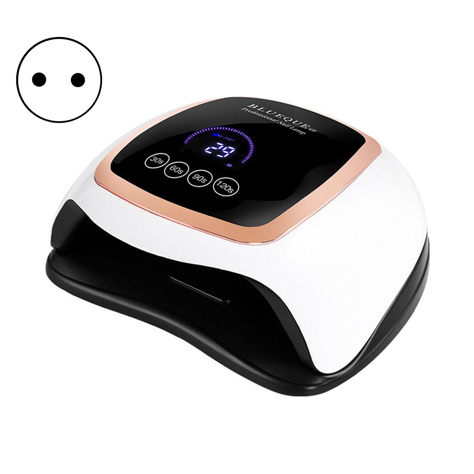 VUL MALL Nail Lamp 4 Timers LCD Display Auto Sensor 42 Lamp Beads Fast Drying Professional Gel Nail Dryer 168W Double Hands LED UV Light Dryer Nail Salon Use ราคา 843 บาท*ส่งฟรี