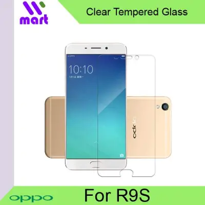 Clear Tempered Glass Screen Protector For Oppo R9s