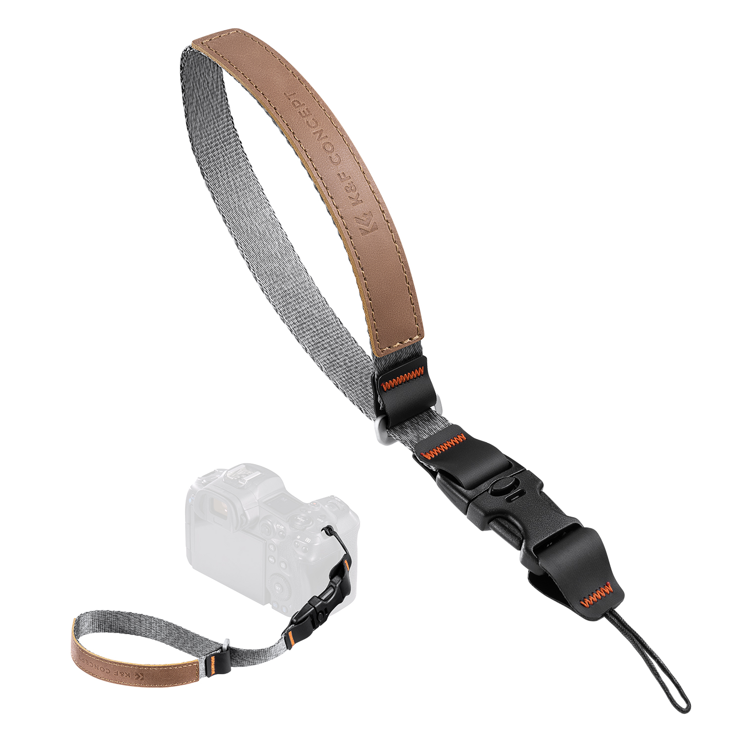 K&F Concept Camera Wrist Strap for Photographers Compatible with DSLR SLR Mirrorless Camera