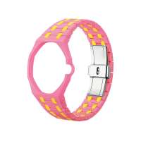 BEIZIYE Ceramic Modification Watch Case Strap For Swatch x AP Royal POP Pocket Changer To Wristwatch