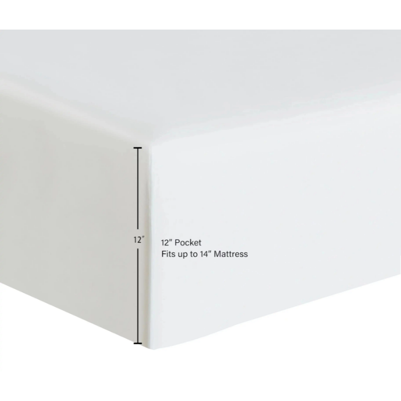 [Djhg] siêu mềm chất lượng cao vải microfiber phi bóng Bộ Ga trải giường, Nữ Hoàng, trắng bắc cực, 4