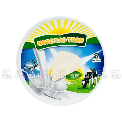 Phô mai Ngọc Bảo Trân hộp 8 miếng 120g