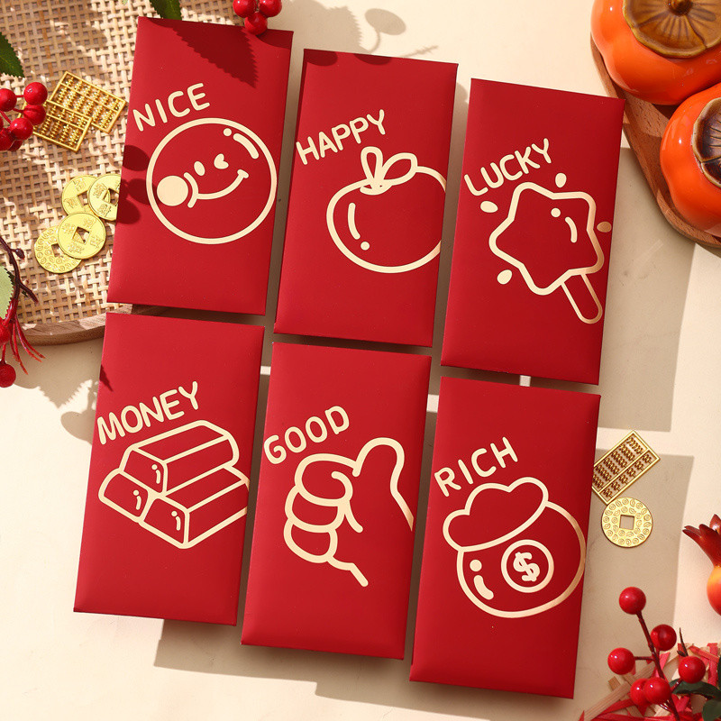 [IN SG STOCK]2026 Horse Year CNY AngPao HongBao Red Packet Big Cash Envelope Wedding Birthday Sampul Duit Raya
