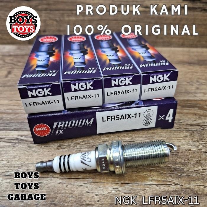 BUSI TOYOTA INNOVA 2.0 FORTUNER PRADO 2.7 NGK IRIDIUM IX LFR6AIX-11 -Daanshop5 Harga 730,000 rupiah*Gratis Ongkir