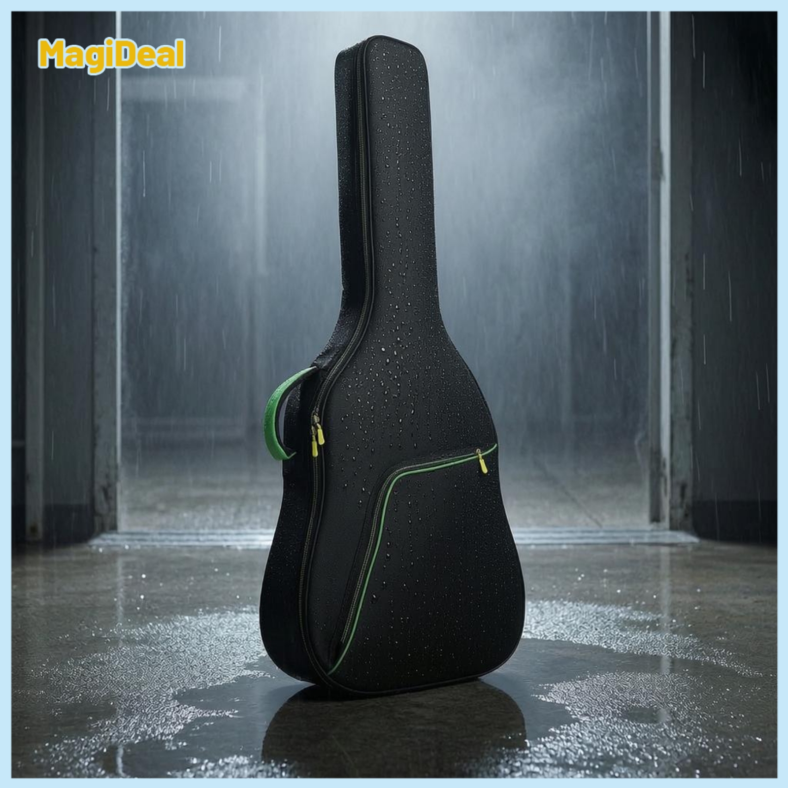 MagiDeal Slim Padded Guitar Bag Front Pocket Musical Instrument Storage ราคา 611 บาท*ส่งฟรี