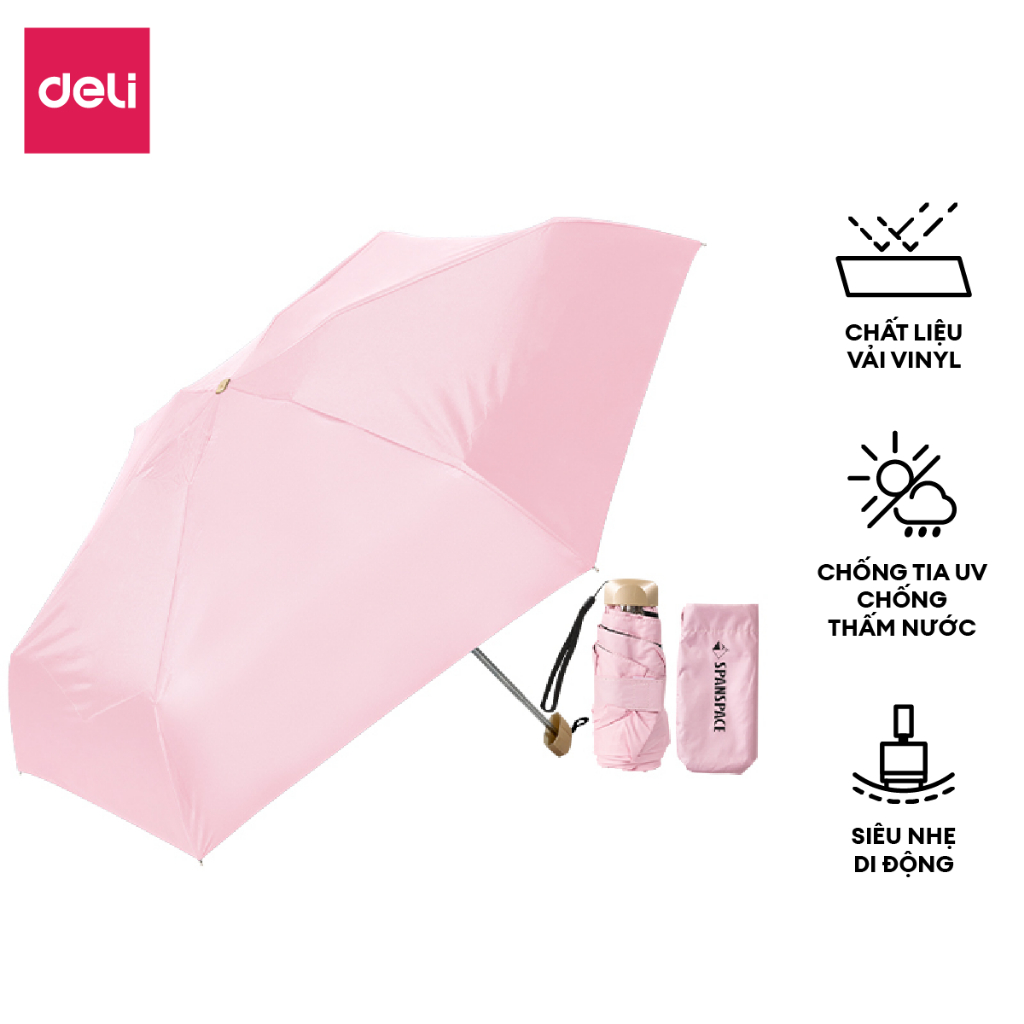 Ô Dù Mini gấp gọn bỏ túi chống tia UV Ô che nắng mưa chống thấm siêu nhẹ tiện lợi khi đi du lịch đi học văn phòng
