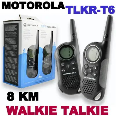 MOTOROLA WALKIE TALKIE TLKR-T6 (8 KM )