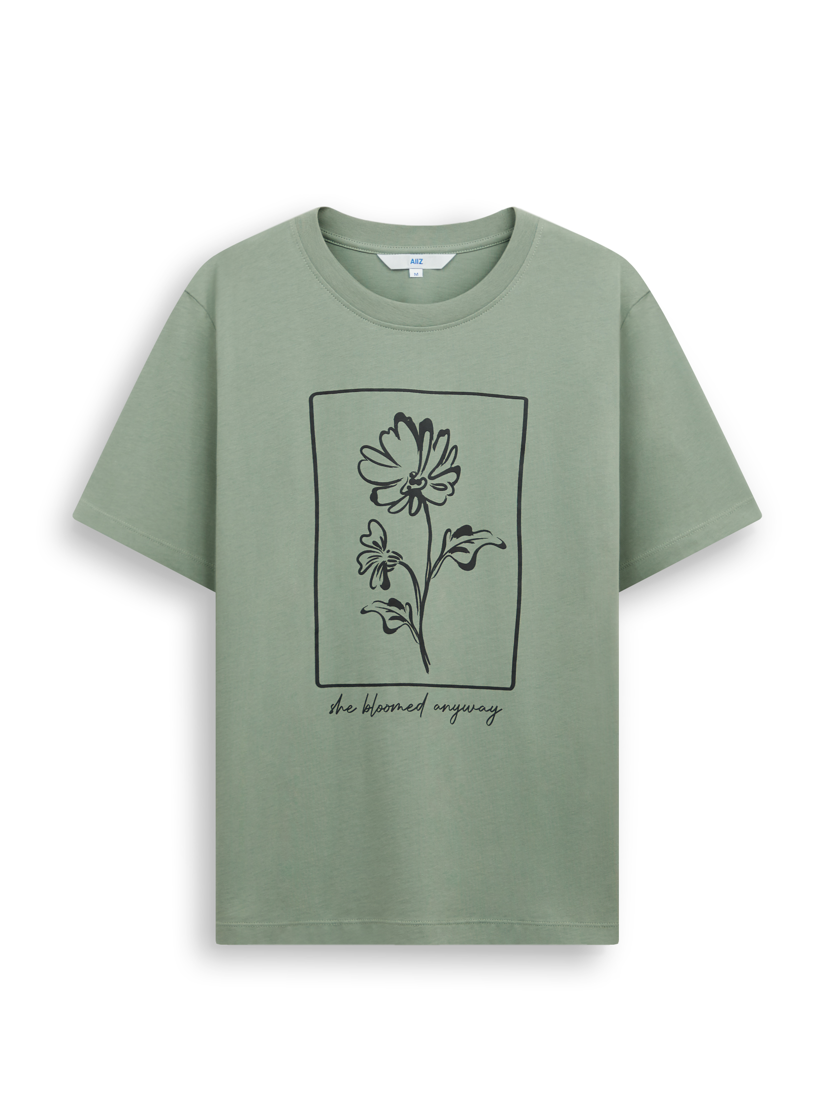 AIIZ (เอ ทู แซด) - เสื้อยืดผู้หญิงทรงหลวมลายกราฟิก Women's Graphic Relaxed T-Shirt ราคา 292 บาท*ส่งฟรี