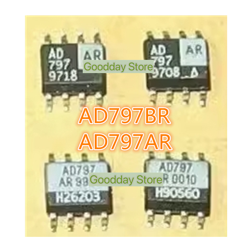 Mới ban đầu ad797br ad797ar ad797 chip bao bì SOP8 siêu tiếng ồn thấp SMT đơn hoạt động khuếch đại
