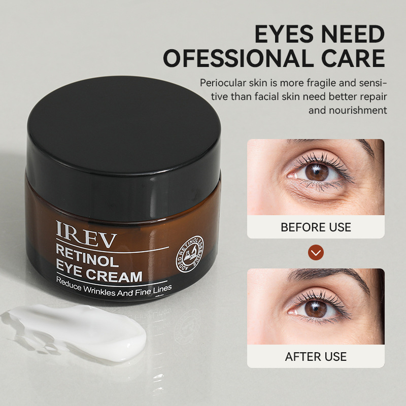 Riqos "Malaysia irev Retinol Kem mắt 30g-Chống nhăn &amp; kem mắt săn chắc mắt với vitamin A"