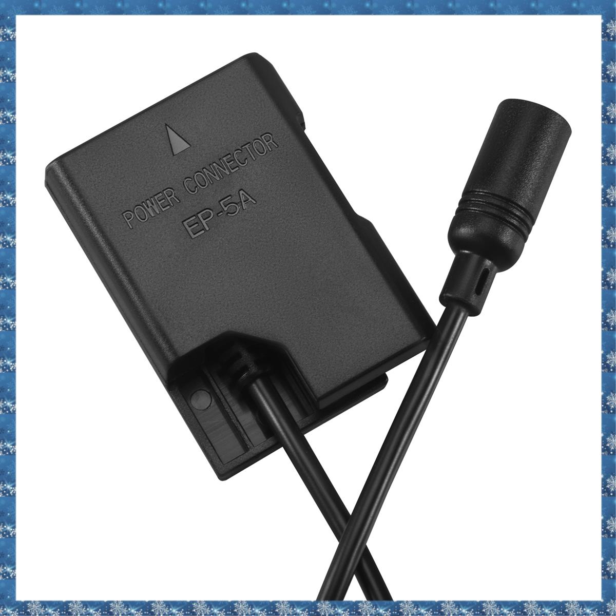 (VSNJ) Full Decoded Dc Coupler En-El14 Dummy Battery Supply For P7800 P7700 P7100 D5600 D5500 D5300