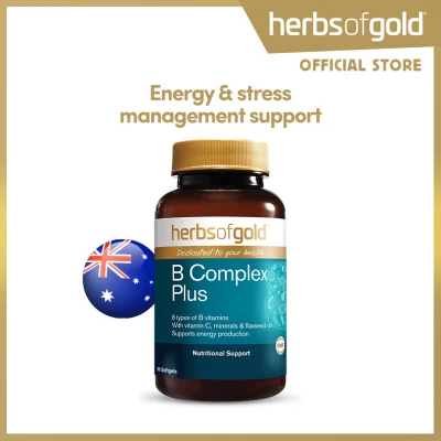 Herbs of Gold B Complex Plus 90s (Exp Aug 2022)-energy-stress management-nervous system