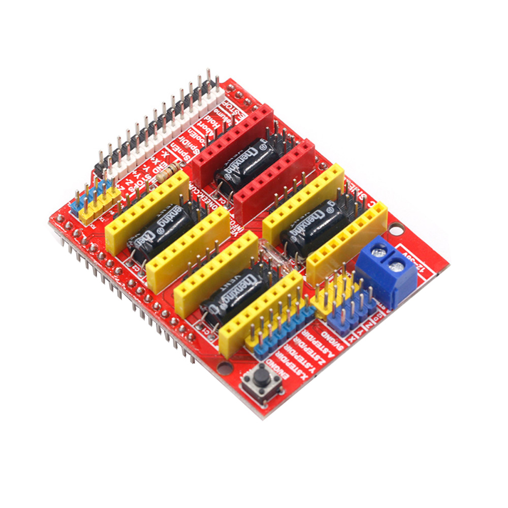 New bảng mạch điều khiển CNC V4 lá chắn V3 Máy khắc/3D máy in/A4988 điều khiển bảng mở rộng cho Arduino Bộ tự làm