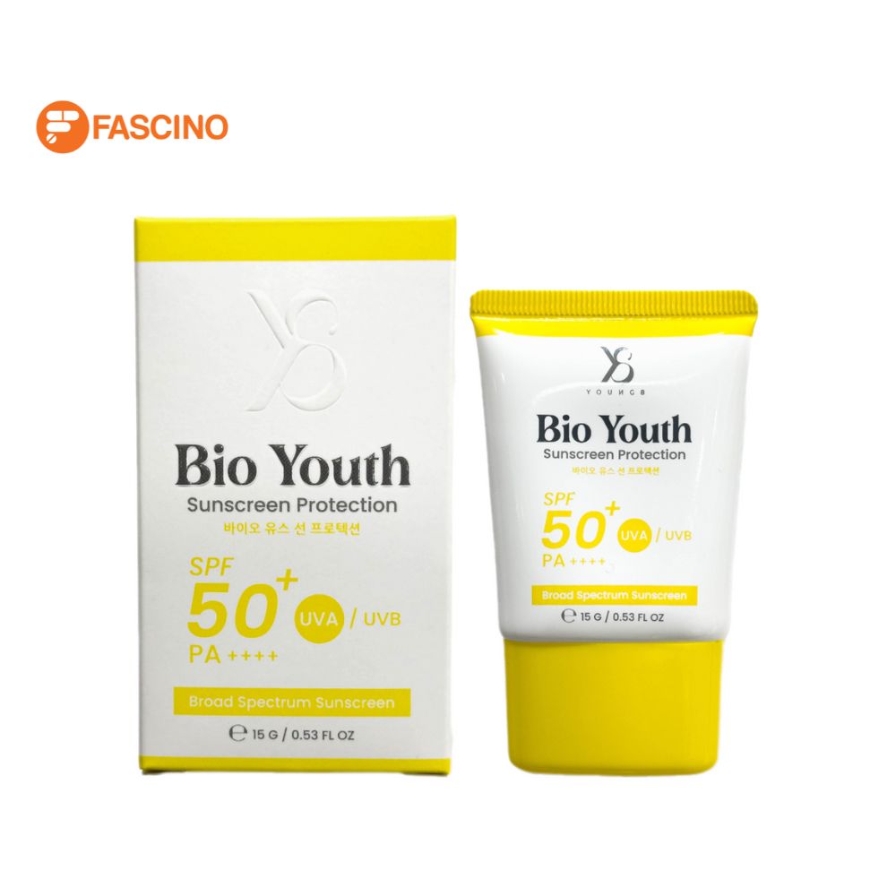 YOUNG 8 Bio Youth Sunscreen Protection SPF50+PA++++ ผลิตภัณฑ์ครีมกันแดด (15g.)