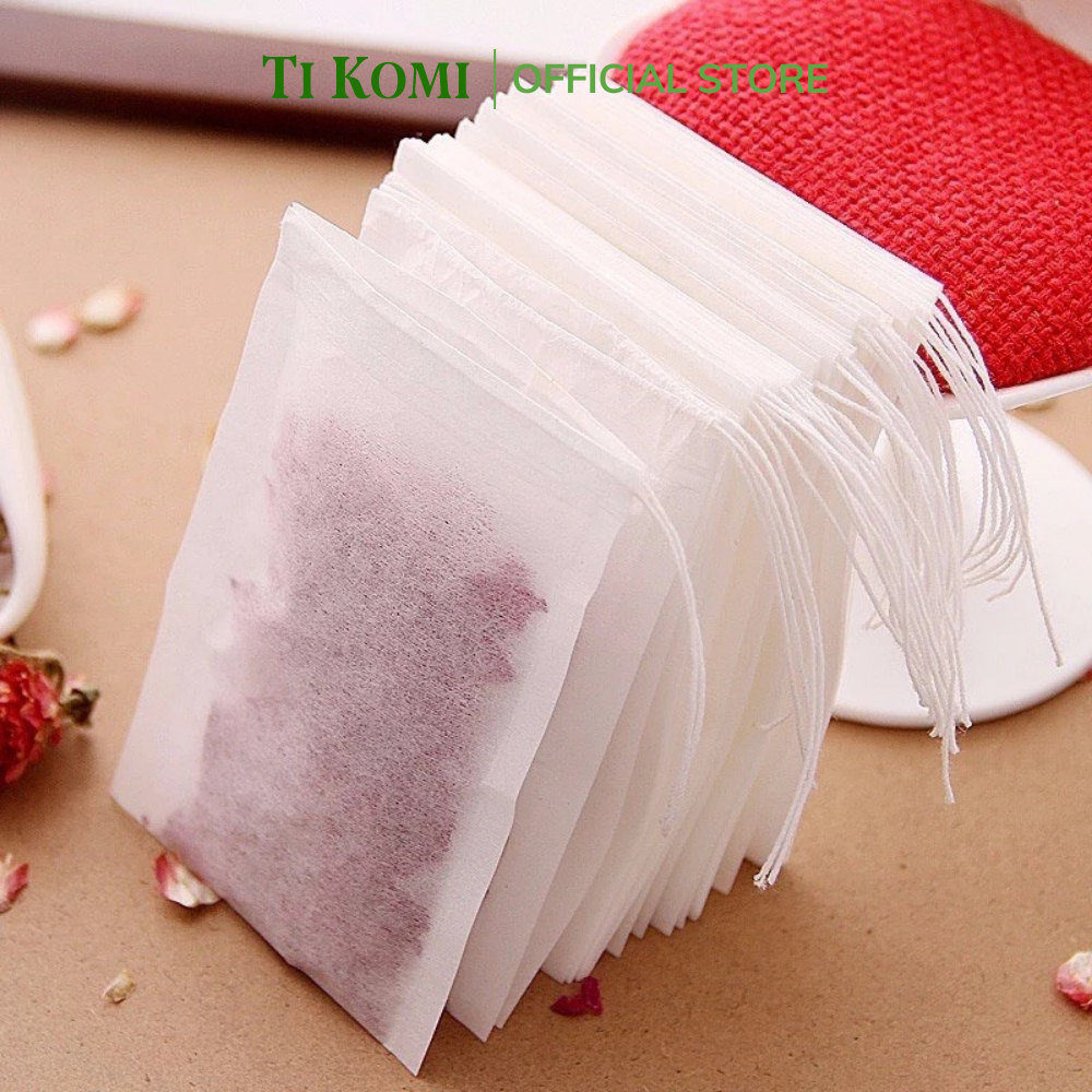 Túi Lọc Trà Dây Rút - Túi Lọc Thảo Dược Chất Liệu Vải Không Dệt Nhiều Kích Thước
