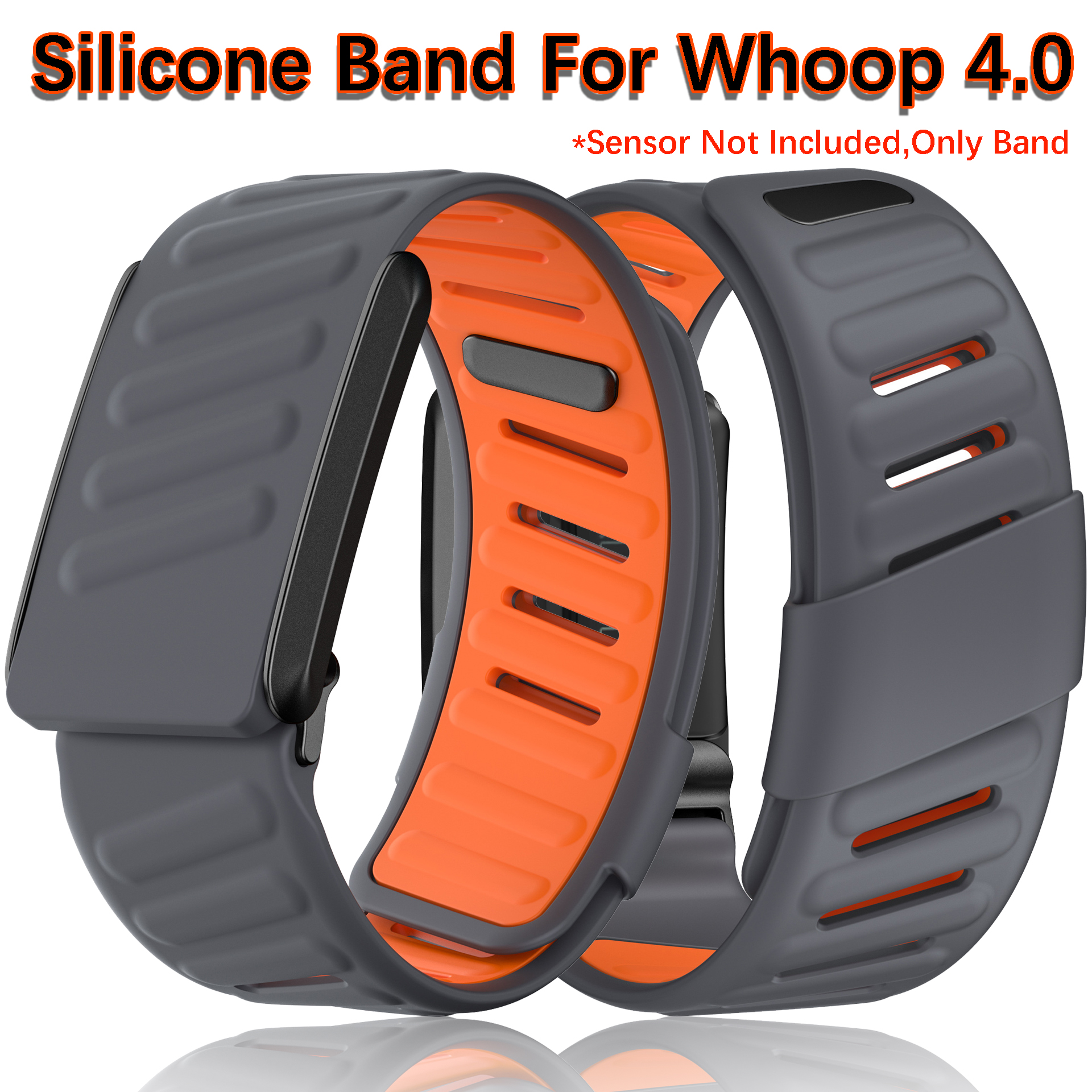 Silicone Fitness Band Soft Breathable Sports Wristband Adjustable Replacement Strap for Whoop 4.0/3.0 for Women Men ราคา 396 บาท*ส่งฟรี