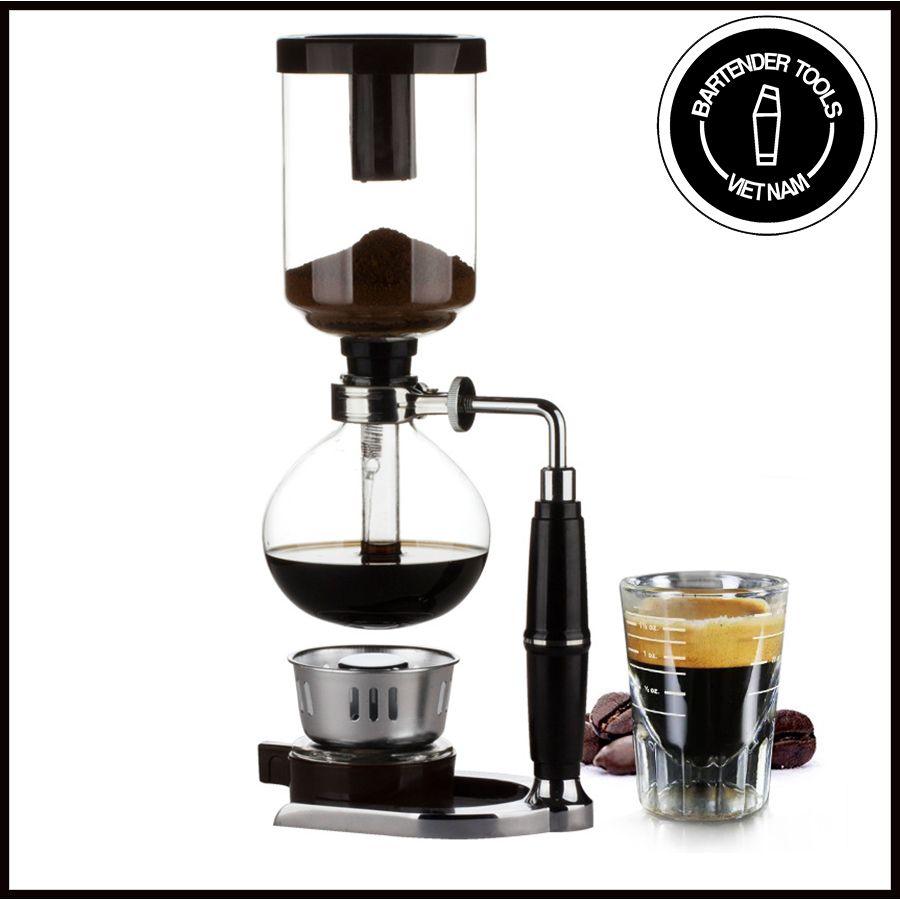 Bình pha cà phê Syphon 3 ly 360ml  Dụng cụ barista