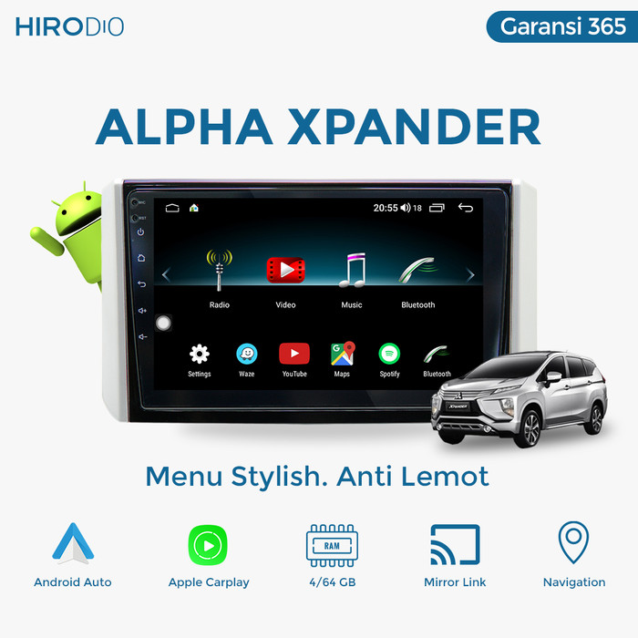PROMO- HEADUNIT HIRO ALPHA OEM XPANDER - DANNSHOP5 Harga 14,859,000 rupiah*Gratis Ongkir